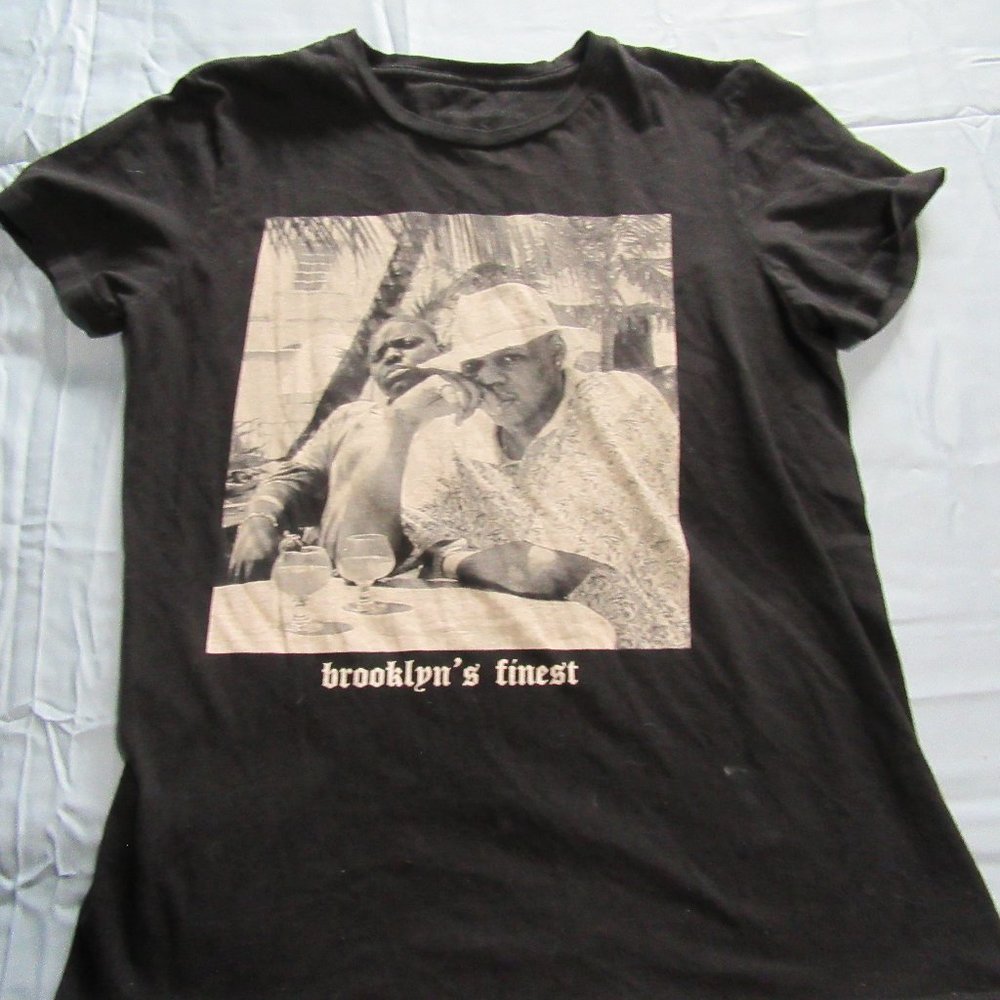Mens Brooklyns Finest Jay Z Biggie T Shirt Sz S